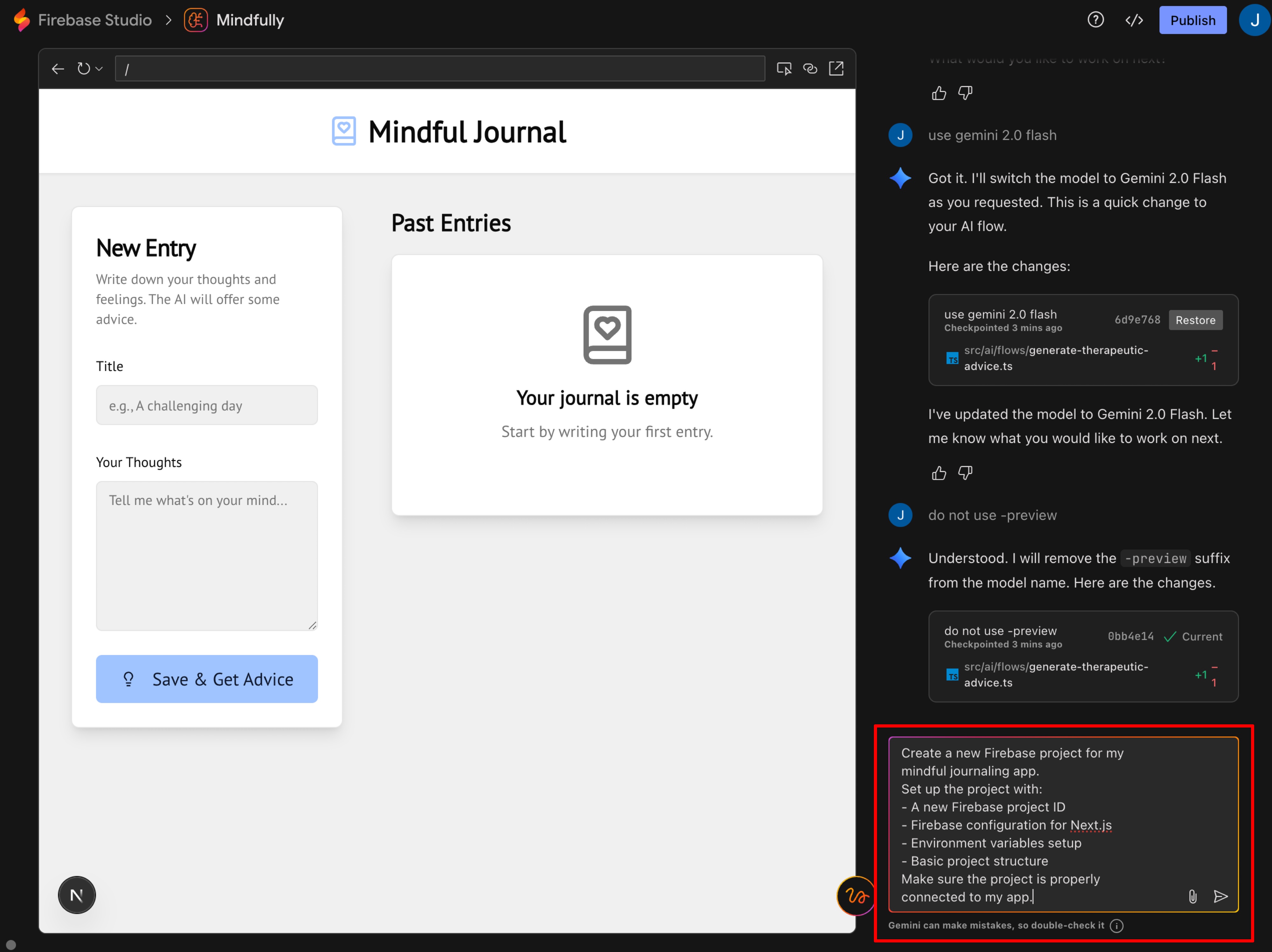 Firebase Create Project